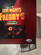Load image into Gallery viewer, Kevin Foster signed Five Nights At Freddys 2 11x14 photo Comes with JSA sticker
