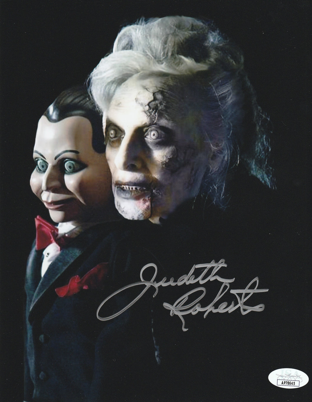 Judith Roberts signed Dead Silence 8x10 JSA