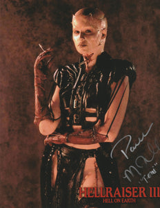 Paula Marshall Hellraiser signed "Terri/Dreamer Cenobite"  8x10  JSA