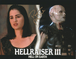 Paula Marshall Hellraiser signed "Terri/Dreamer Cenobite"  8x10