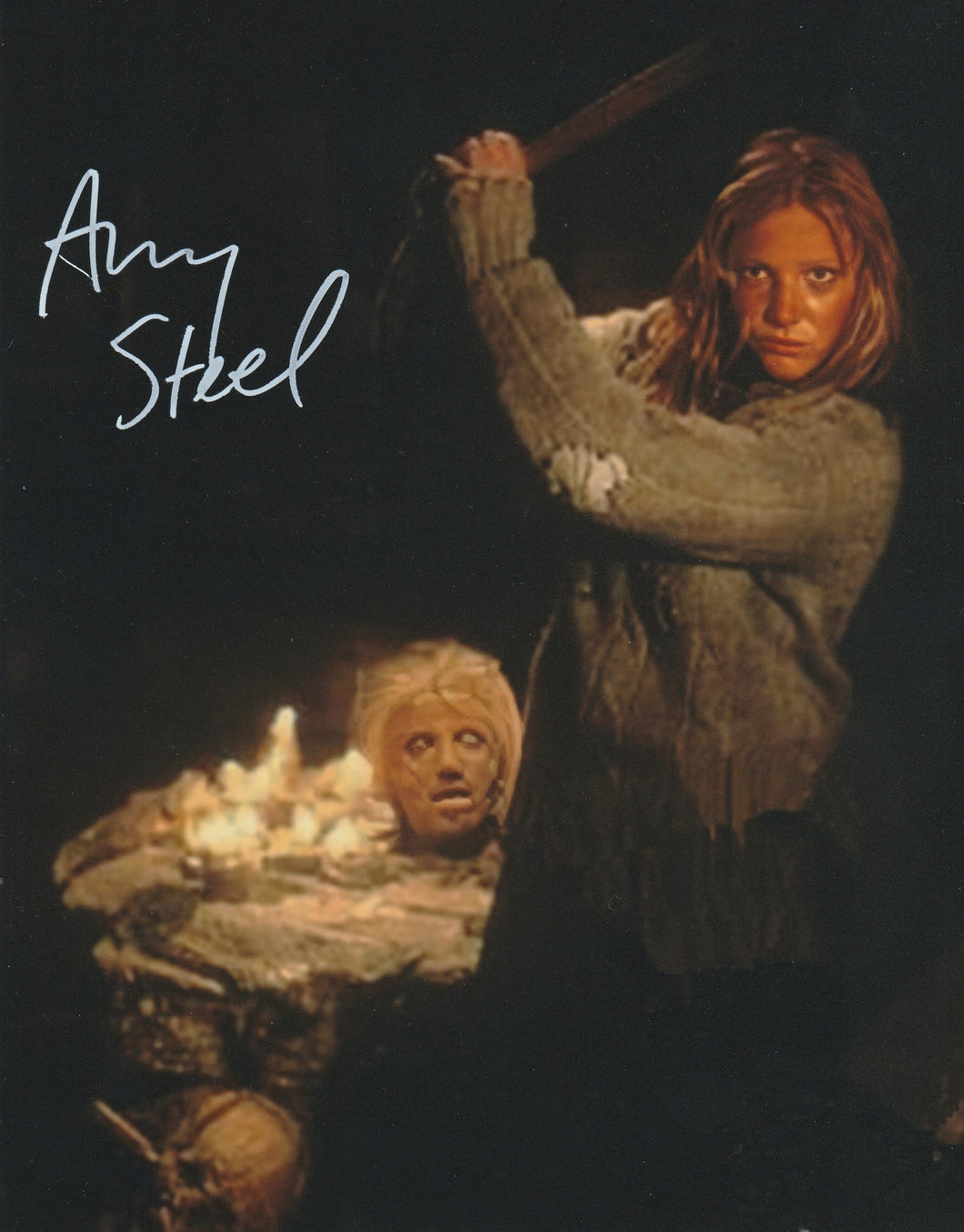 Amy Steel signed Friday The 13th Part 2 8x10 photo