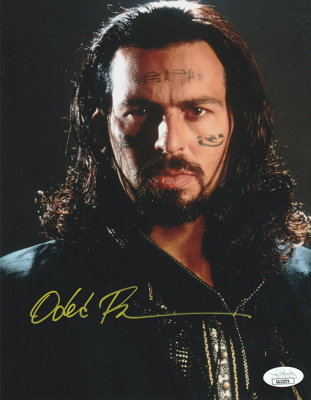 Oded Fehr signed The Mummy 8x10 JSA