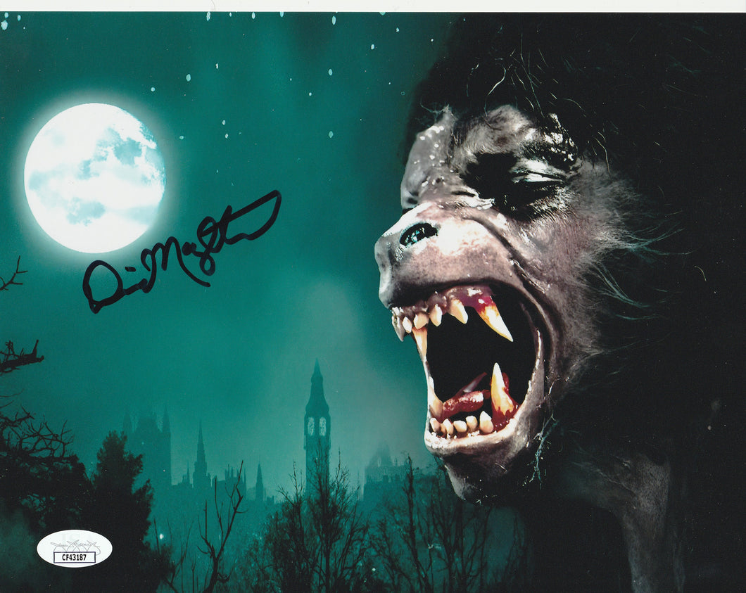 American Werewolf In London David Naughton signed 8x10 photo.  Comes with JSA sticker