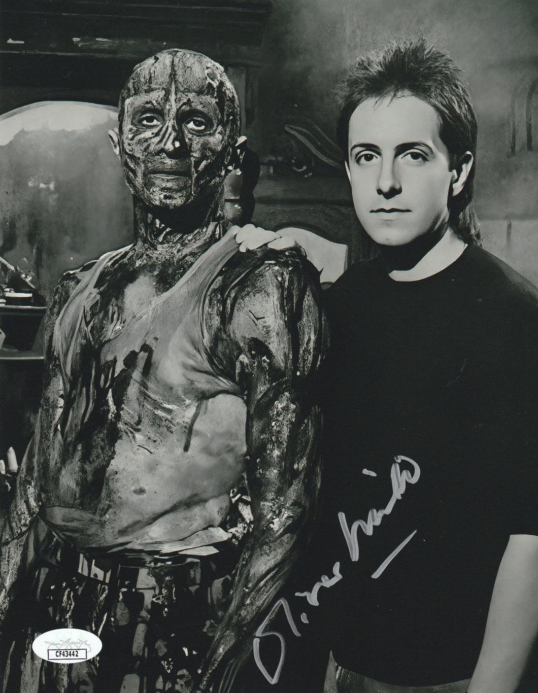 Hellraiser Oliver Smith Skinless Frank signed 8x10 JSA