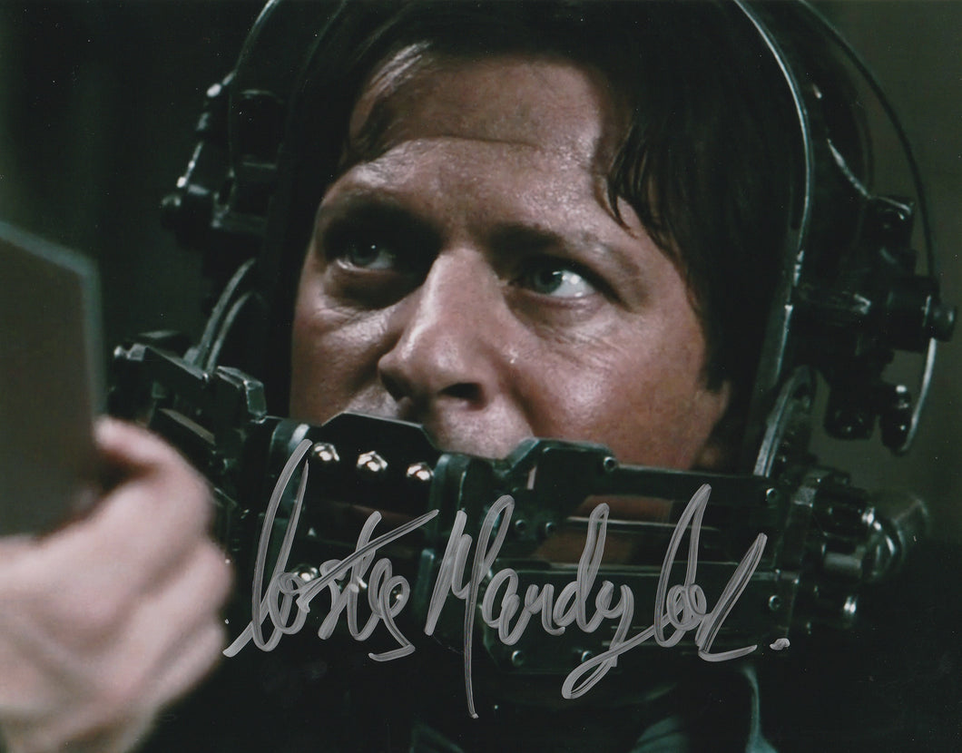 Costas Mandylor signed SAW 8x10 on metallic paper