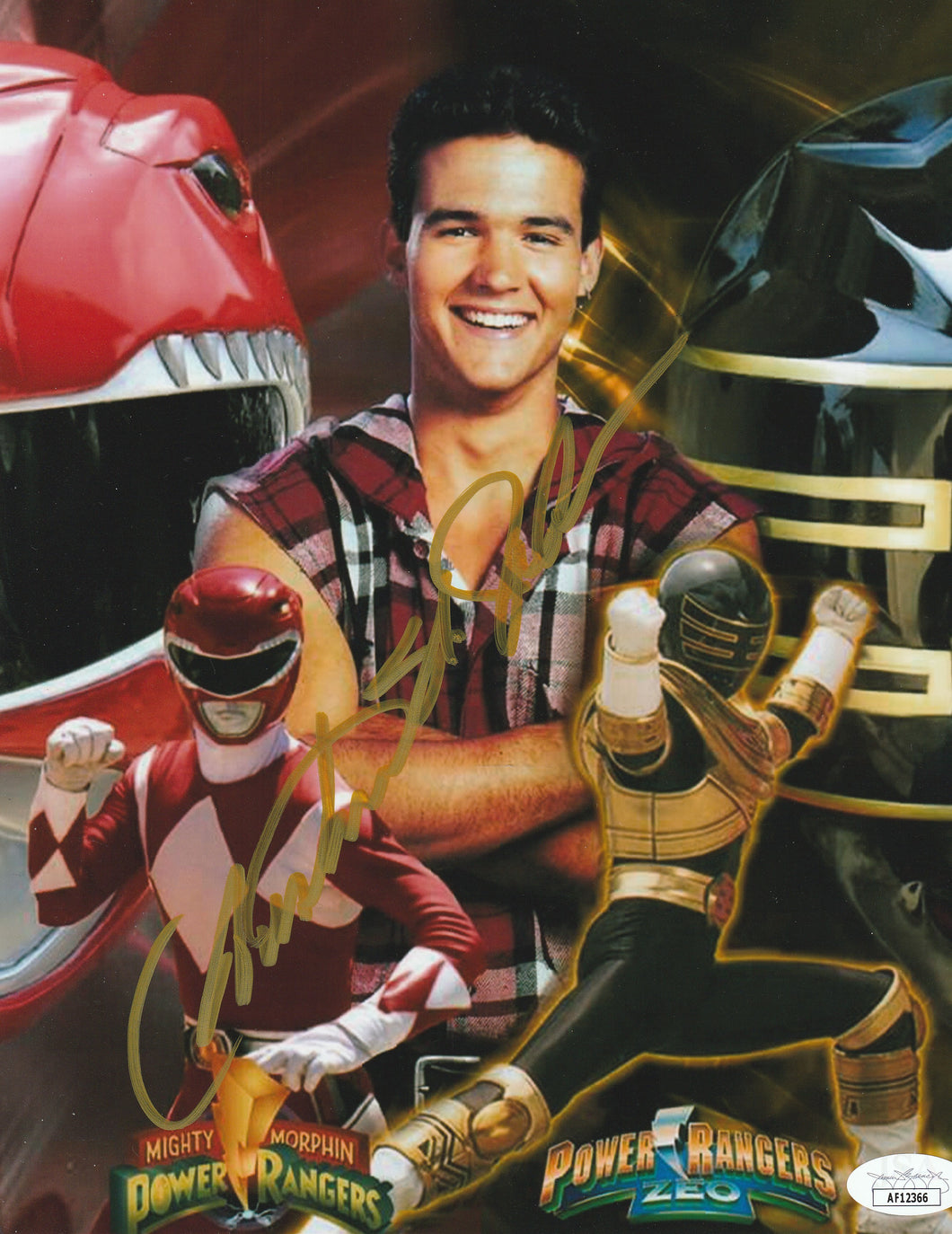 Austin St John signed Mighty Morphin Power Rangers 8x10 JSA – DOTD Dist.
