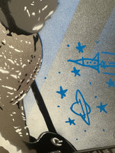 Load image into Gallery viewer, Ace Frehley signed print on canvas Kiss 18x24
