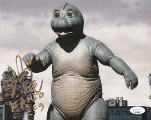 Naoko Kamio Minilla Godzilla Final Wars signed 8x10 photo JSA