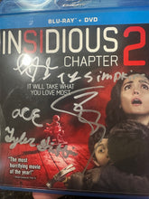 Load image into Gallery viewer, Insidious 2 Blu Ray signed by 5  Lin Shaye
