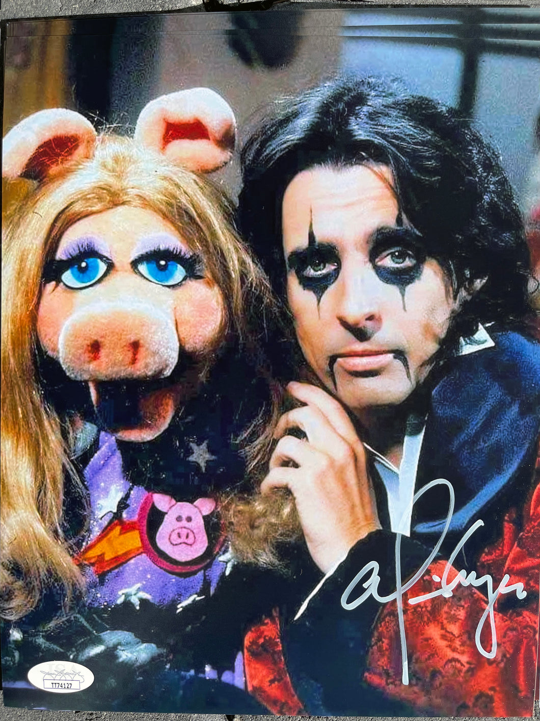 Alice Cooper signed 8x10 photo JSA COA