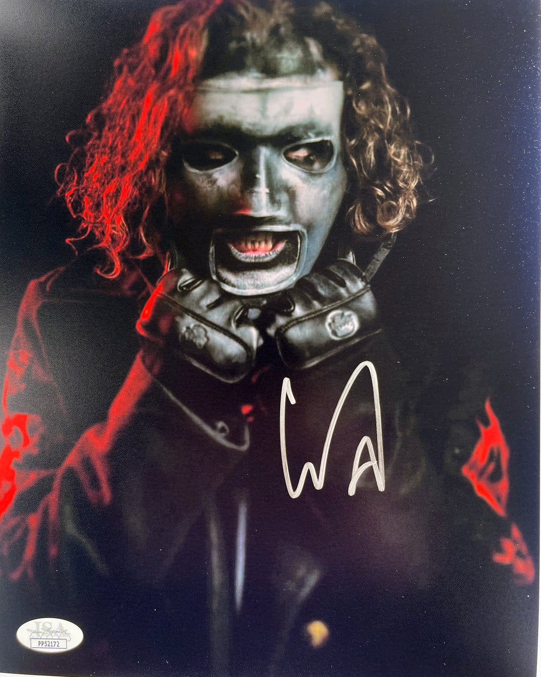 Corey Taylor signed Slipknot 8x10 photo JSA COA