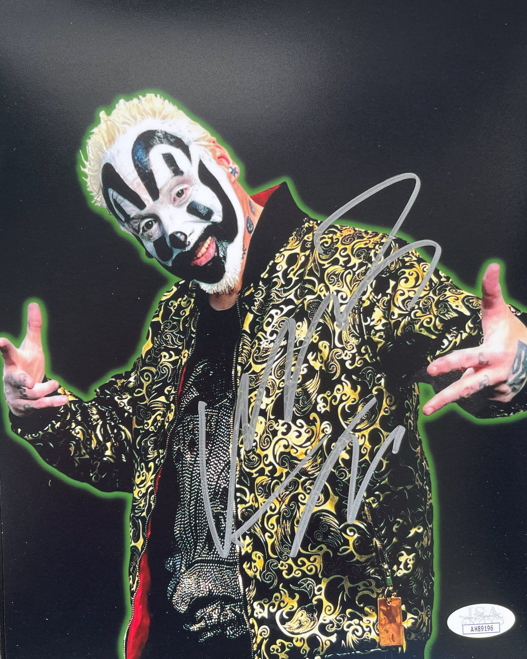 Violent J Insane Clown Posse signed 8x10 JSA